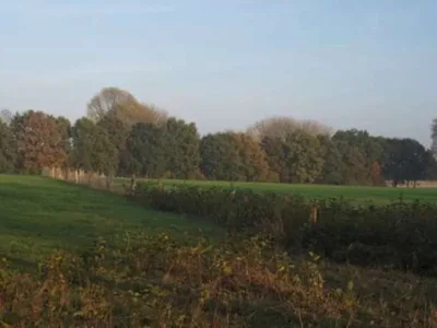 Landschap op de route Tankenberg route