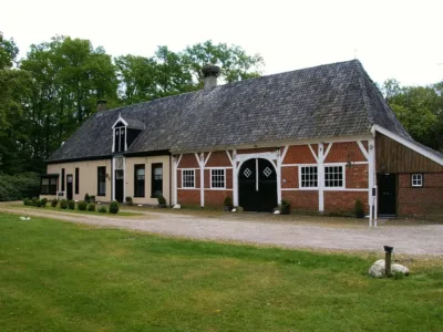 Landschap op de route Ootmarsum trail